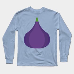 Fig icon in flat design Long Sleeve T-Shirt